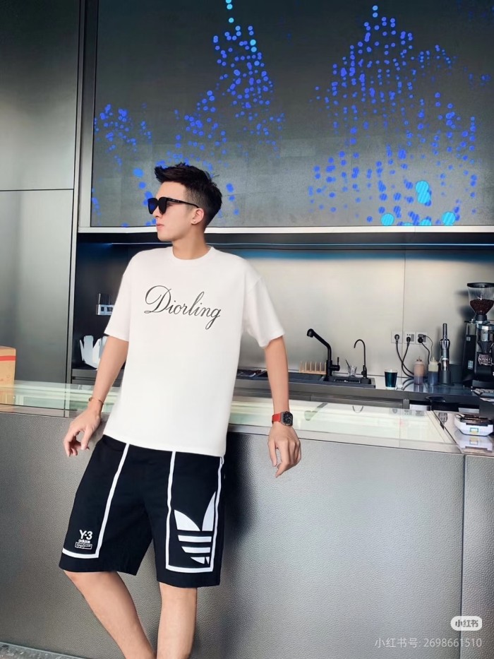 SMCL-4208 High Quality Dior 320g Cotton T-shirt