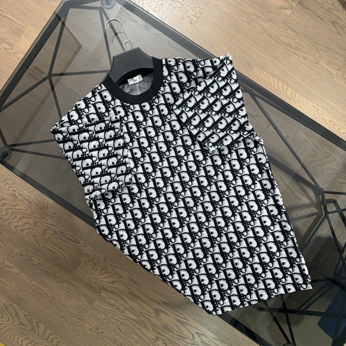 SMCL-4156 High Quality Dior Cotton Knitting T-shirt