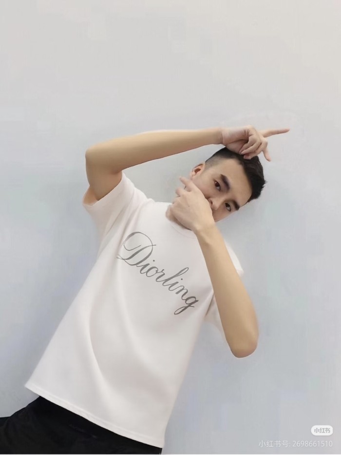 SMCL-4208 High Quality Dior 320g Cotton T-shirt
