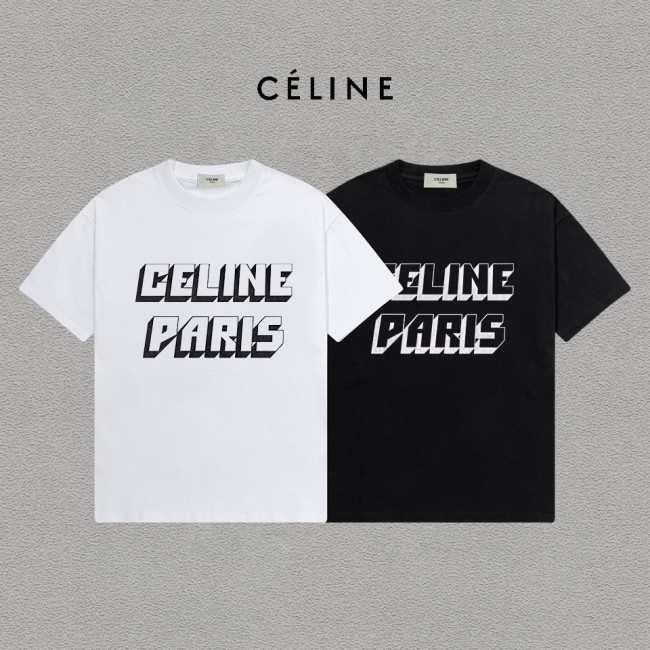 SMCL-4277 High Quality Celine 280g Cotton T-shirts