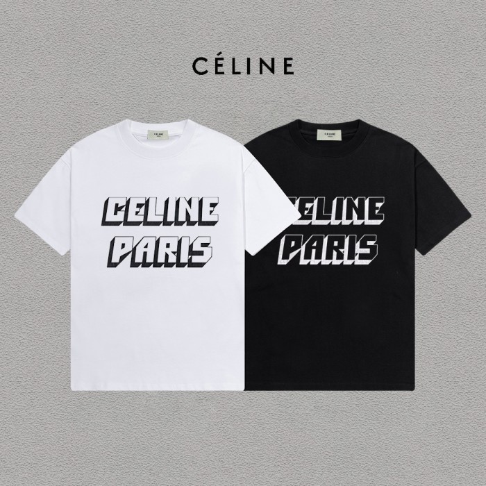 SMCL-4277 High Quality Celine 280g Cotton T-shirts