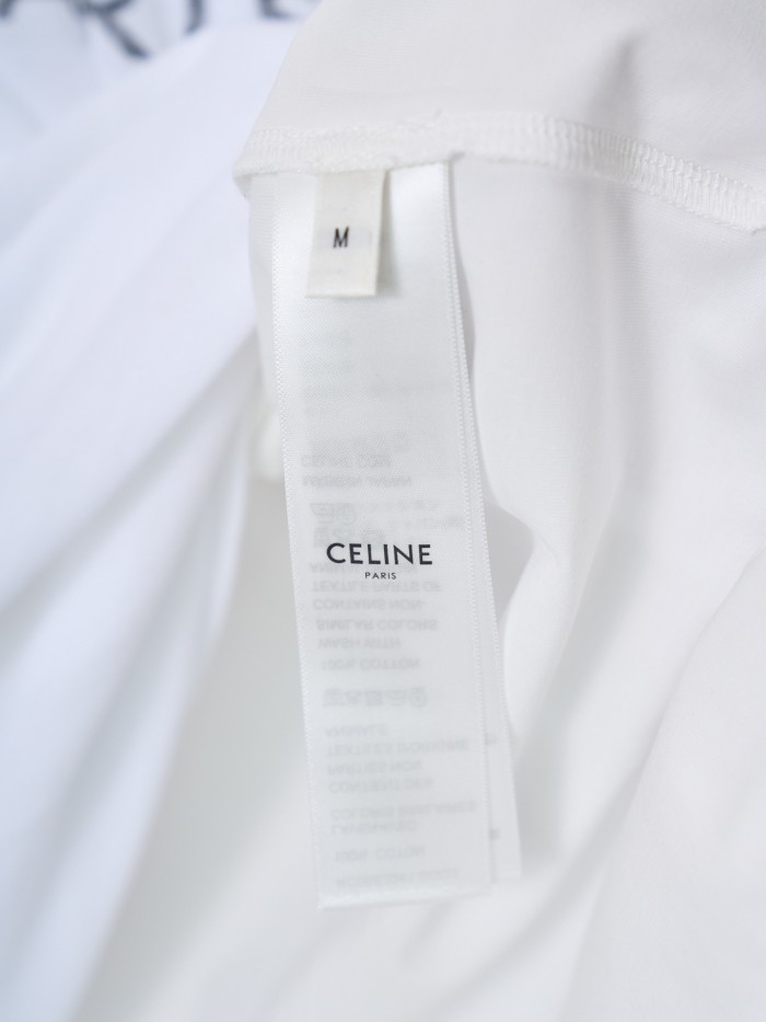 SMCL-4272 High Quality Celine 240g Cotton T-shirts