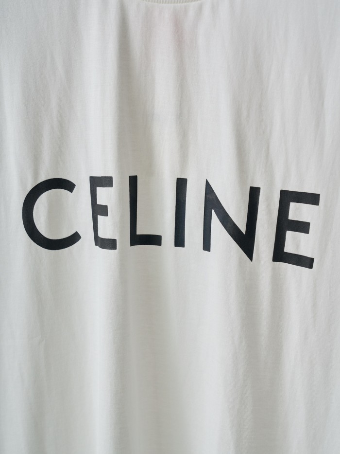 SMCL-4267 High Quality Celine 240g Cotton T-shirts