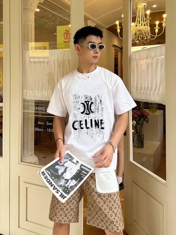 SMCL-4289 High Quality Celine 280g Cotton T-shirts