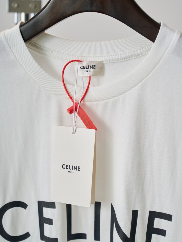 SMCL-4267 High Quality Celine 240g Cotton T-shirts