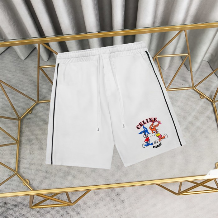 SMCL-4294 High Quality Celine 380g Cotton Over Size Shorts