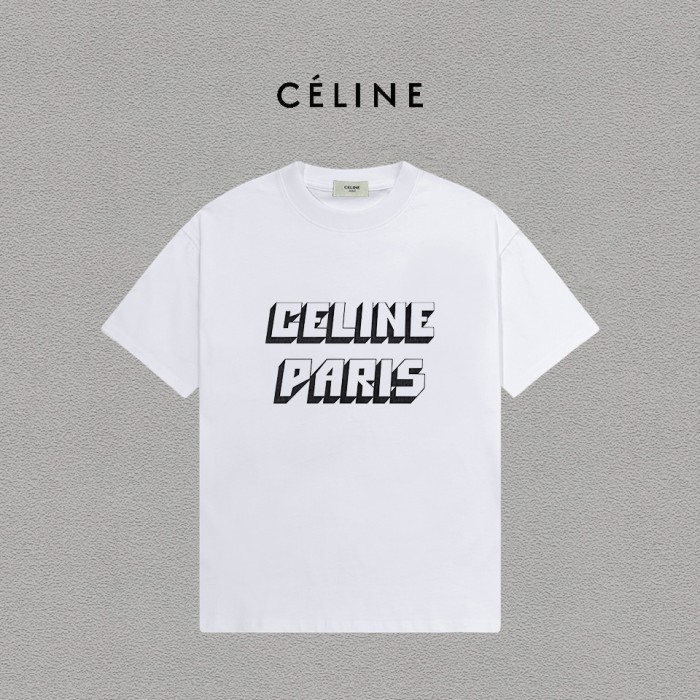 SMCL-4277 High Quality Celine 280g Cotton T-shirts