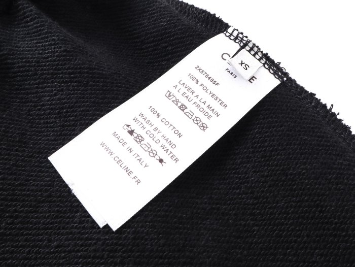 SMCL-4297 High Quality Celine 360g Cotton Over Size Shorts
