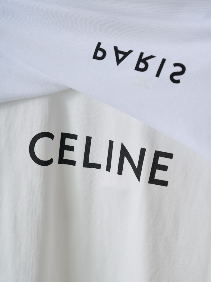 SMCL-4272 High Quality Celine 240g Cotton T-shirts