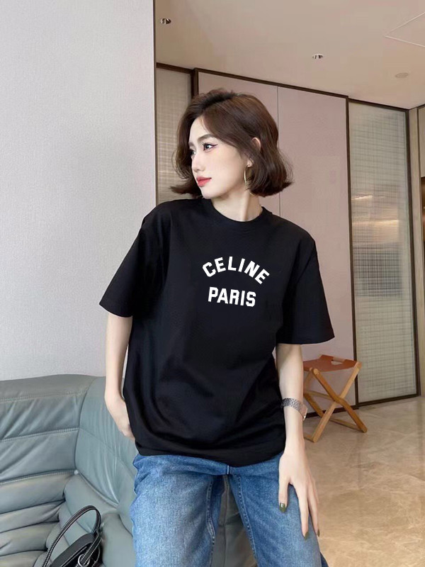 SMCL-4284 High Quality Celine 280g Cotton T-shirts