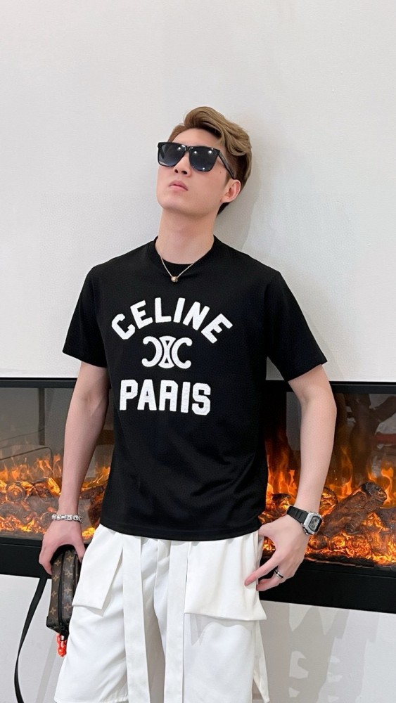 SMCL-4285 High Quality Celine 280g Cotton T-shirts