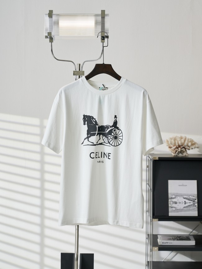SMCL-4273 High Quality Celine 240g Cotton T-shirts