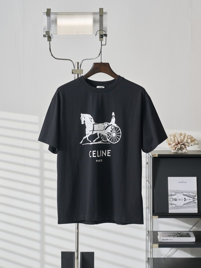 SMCL-4273 High Quality Celine 240g Cotton T-shirts