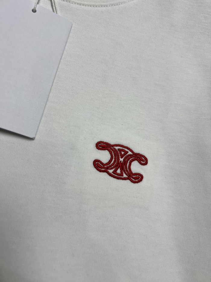 SMCL-4256 High Quality Celine 280g Cotton T-shirts