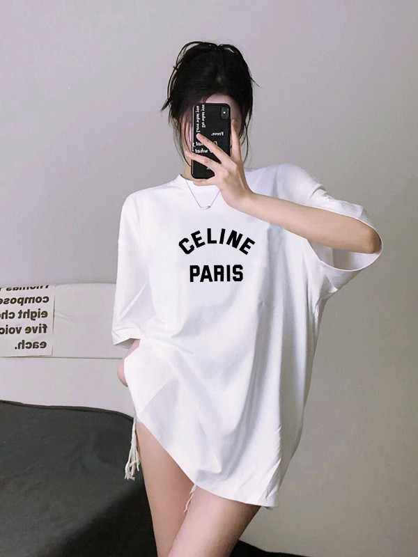 SMCL-4284 High Quality Celine 280g Cotton T-shirts