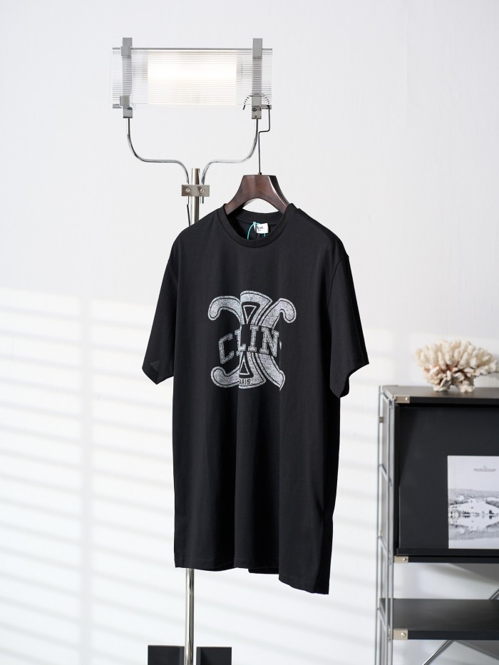 SMCL-4271 High Quality Celine 240g Cotton T-shirts