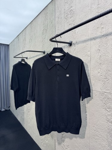 SMCL-4274 High Quality Celine 240g Cotton Polo-shirts
