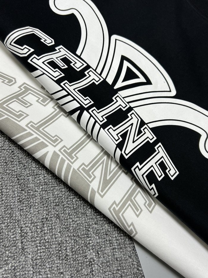 SMCL-4261 High Quality Celine 240g Cotton T-shirts
