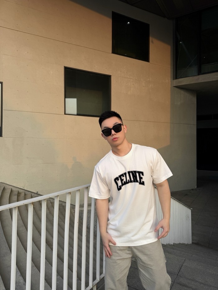 SMCL-4268 High Quality Celine 240g Cotton T-shirts