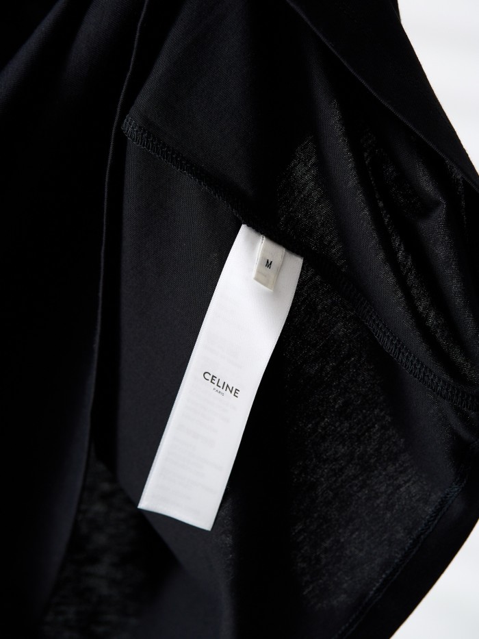 SMCL-4271 High Quality Celine 240g Cotton T-shirts