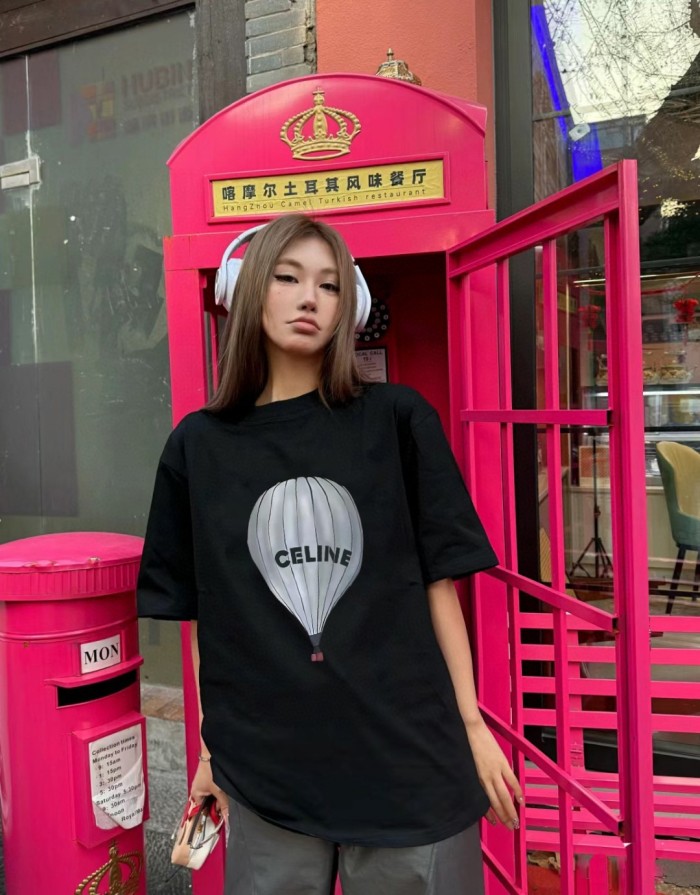 SMCL-4278 High Quality Celine 280g Cotton T-shirts