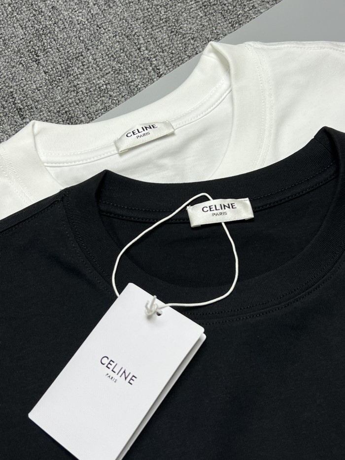 SMCL-4261 High Quality Celine 240g Cotton T-shirts
