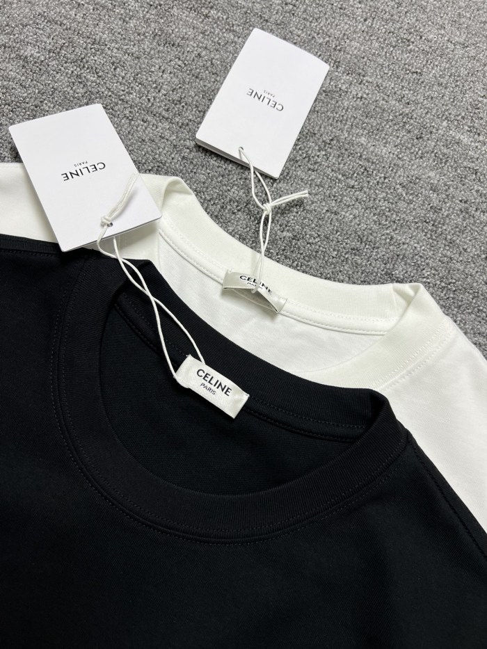 SMCL-4256 High Quality Celine 280g Cotton T-shirts