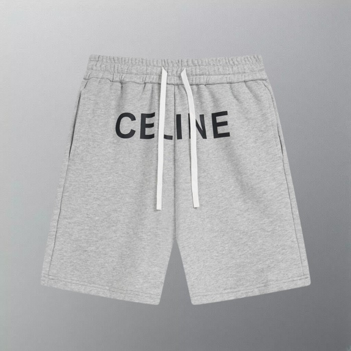 SMCL-4297 High Quality Celine 360g Cotton Over Size Shorts