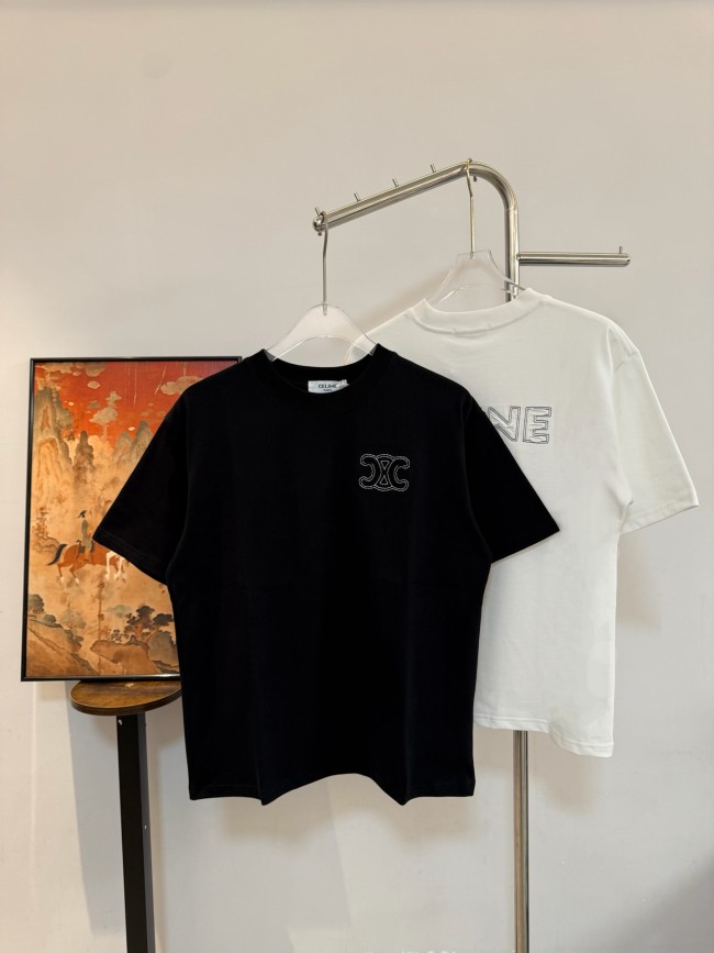 SMCL-4275 High Quality Celine 280g Cotton T-shirts