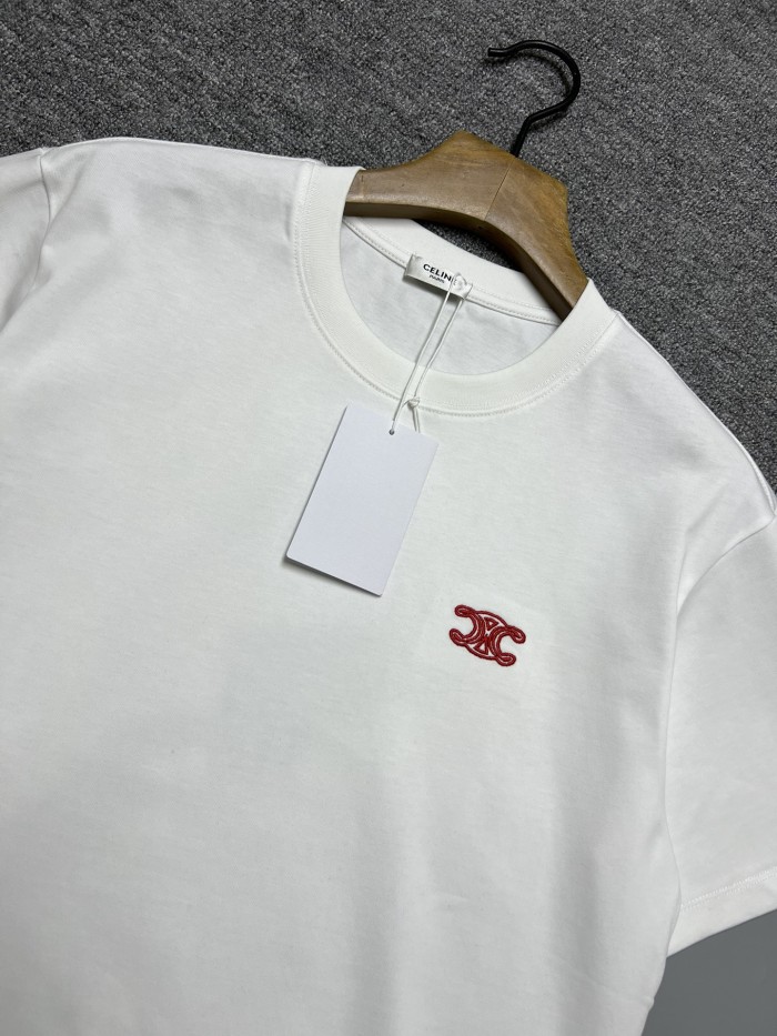 SMCL-4256 High Quality Celine 280g Cotton T-shirts