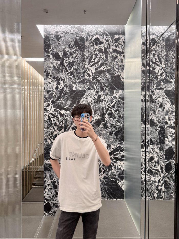 SMCL-4264 High Quality Celine 240g Cotton T-shirts