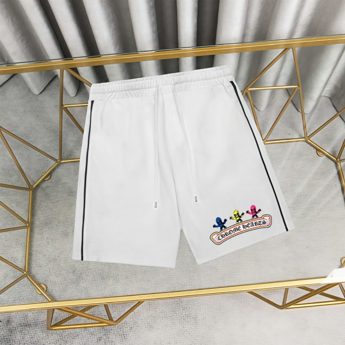 SMCL-4249 High Quality Chrome Hearts 380g Cotton Over Size Shorts