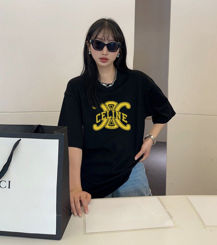 SMCL-4281 High Quality Celine 280g Cotton T-shirts