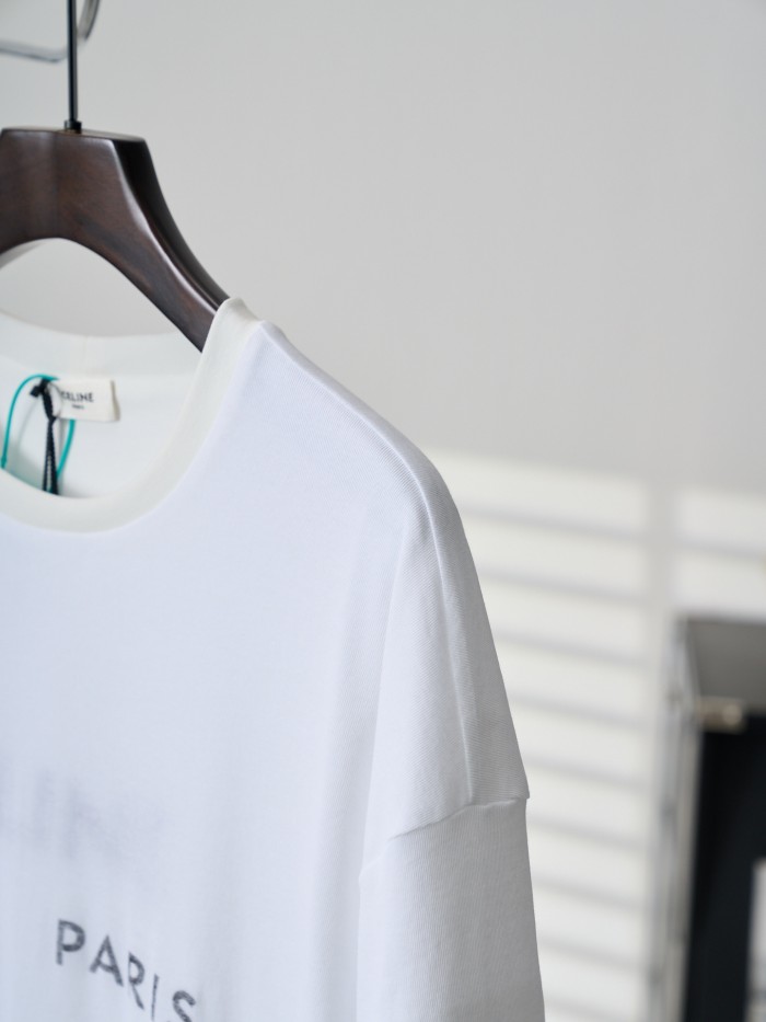 SMCL-4272 High Quality Celine 240g Cotton T-shirts