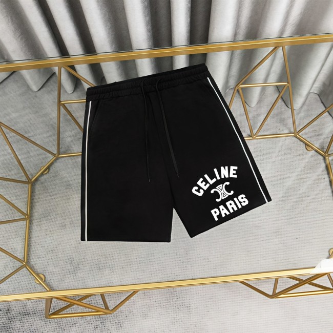 SMCL-4300 High Quality Celine 280g Cotton Over Size Shorts