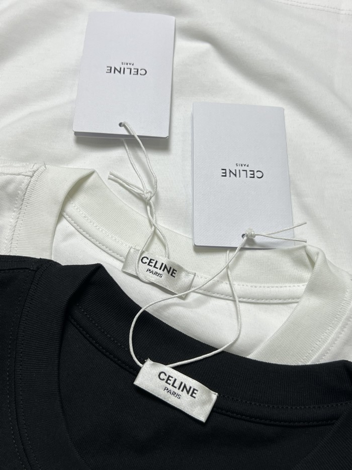 SMCL-4256 High Quality Celine 280g Cotton T-shirts