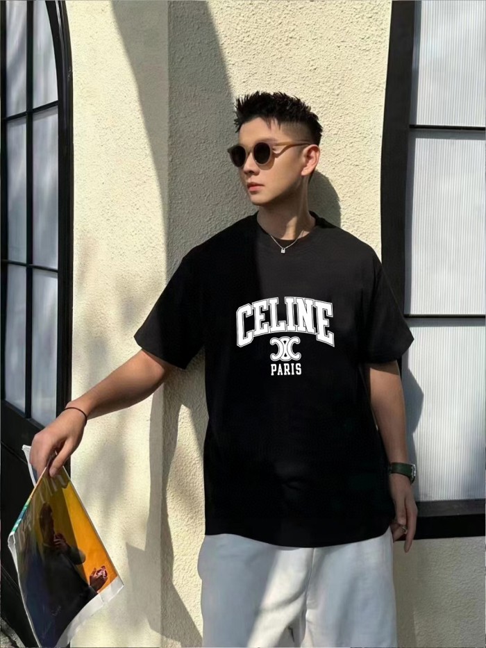 SMCL-4283 High Quality Celine 280g Cotton T-shirts