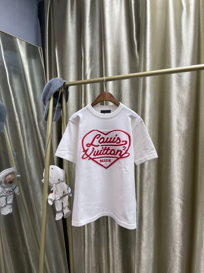 SMCL-4323 High Quality 2026ss Louis Vuitton 280g Cotton T-shirt