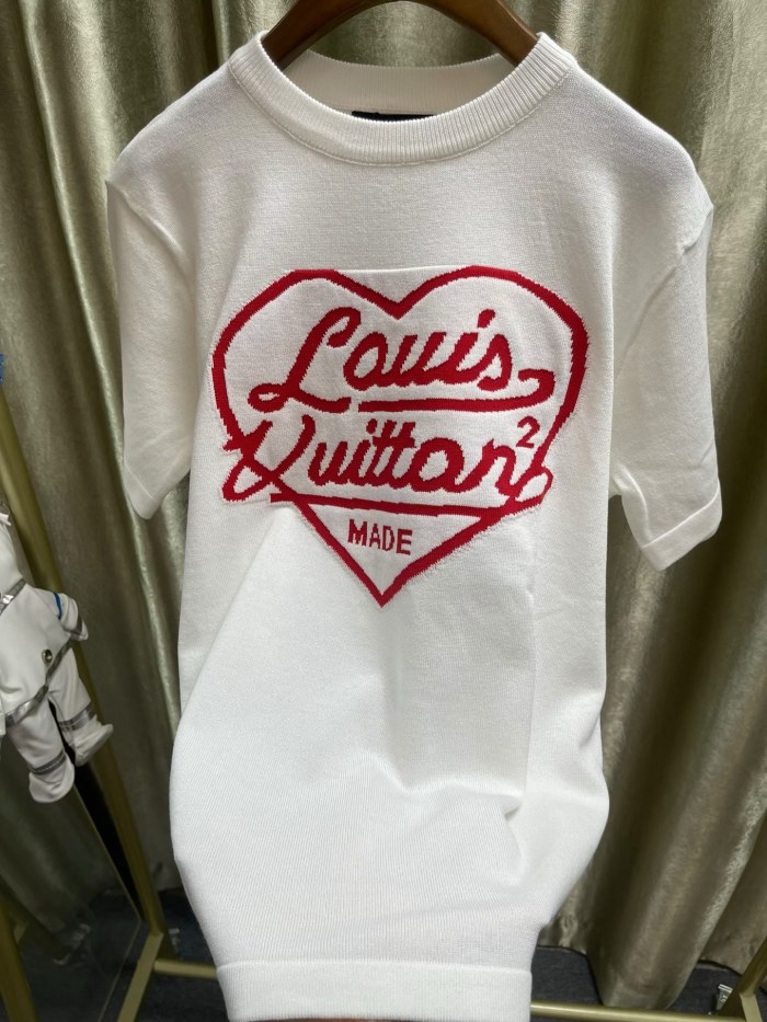 SMCL-4323 High Quality 2026ss Louis Vuitton 280g Cotton T-shirt