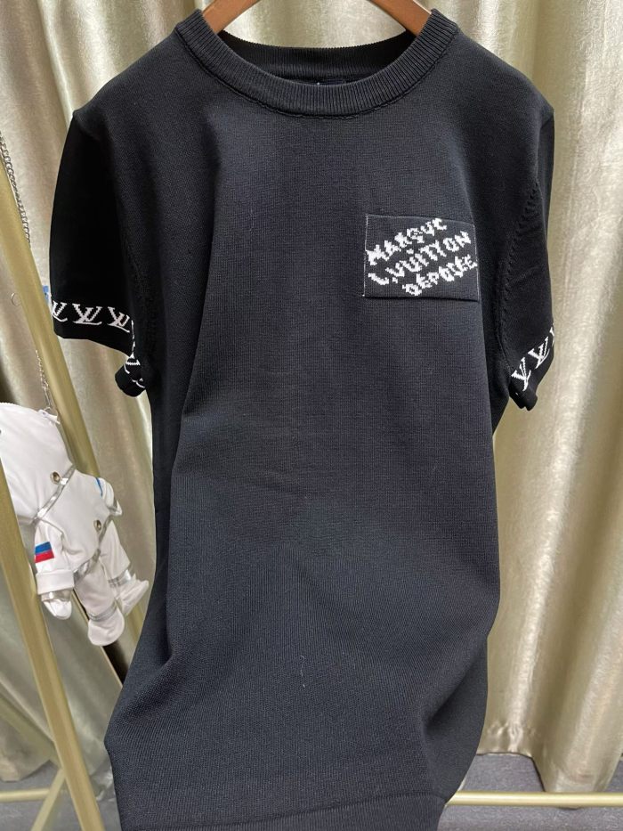 SMCL-4325 High Quality 2026ss Louis Vuitton 280g Cotton T-shirt