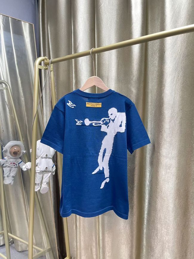 SMCL-4316 High Quality 2026ss Louis Vuitton 280g Cotton T-shirt