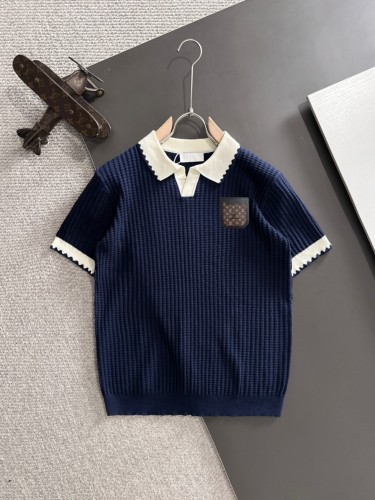SMCL-4307 High Quality 2026ss Louis Vuitton Knitting T-shirt