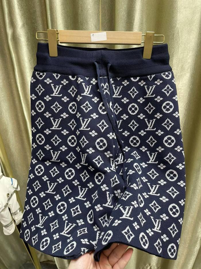 SMCL-4318 High Quality 2026ss Louis Vuitton 280g Cotton Shorts