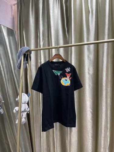 SMCL-4315 High Quality 2026ss Louis Vuitton 280g Cotton T-shirt