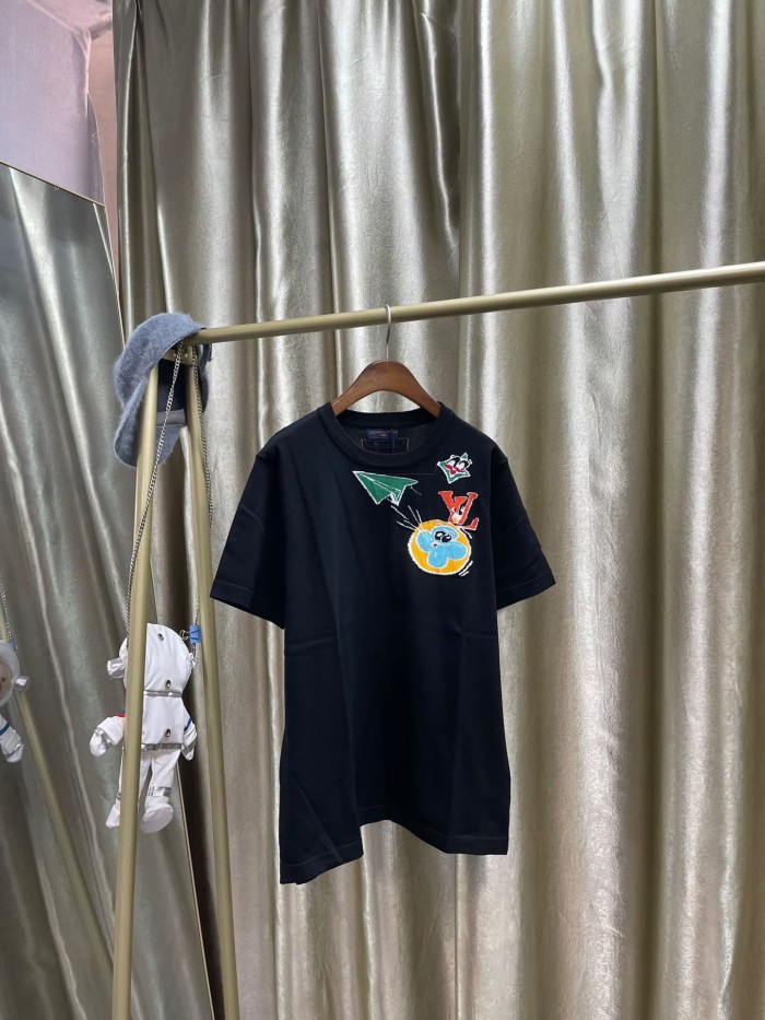 SMCL-4315 High Quality 2026ss Louis Vuitton 280g Cotton T-shirt