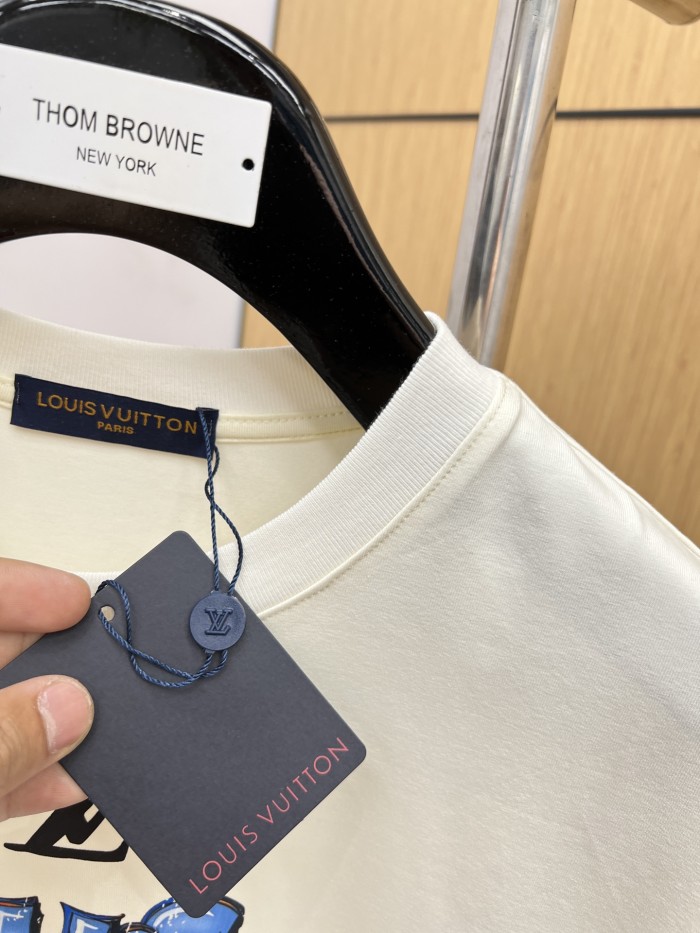 SMCL-4306 High Quality 2026ss Louis Vuitton 280g Cotton T-shirt