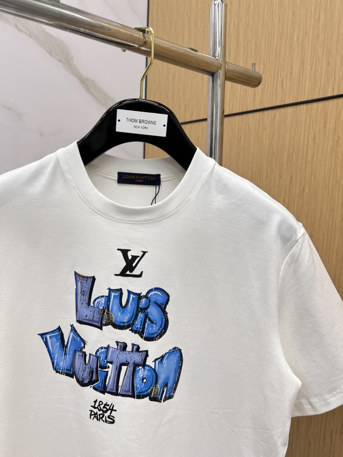 SMCL-4306 High Quality 2026ss Louis Vuitton 280g Cotton T-shirt