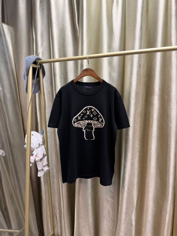 SMCL-4326 High Quality 2026ss Louis Vuitton 280g Cotton T-shirt