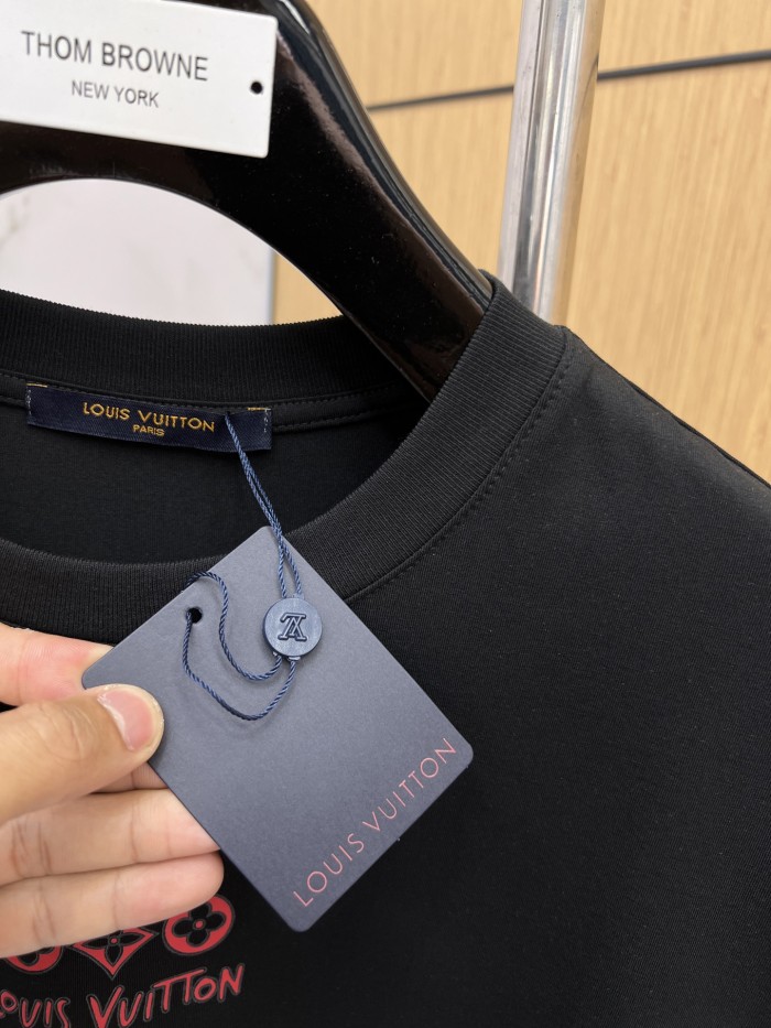 SMCL-4305 High Quality 2026ss Louis Vuitton 280g Cotton T-shirt