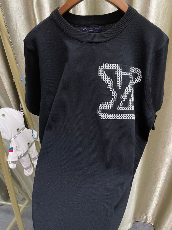 SMCL-4320 High Quality 2026ss Louis Vuitton 280g Cotton T-shirt